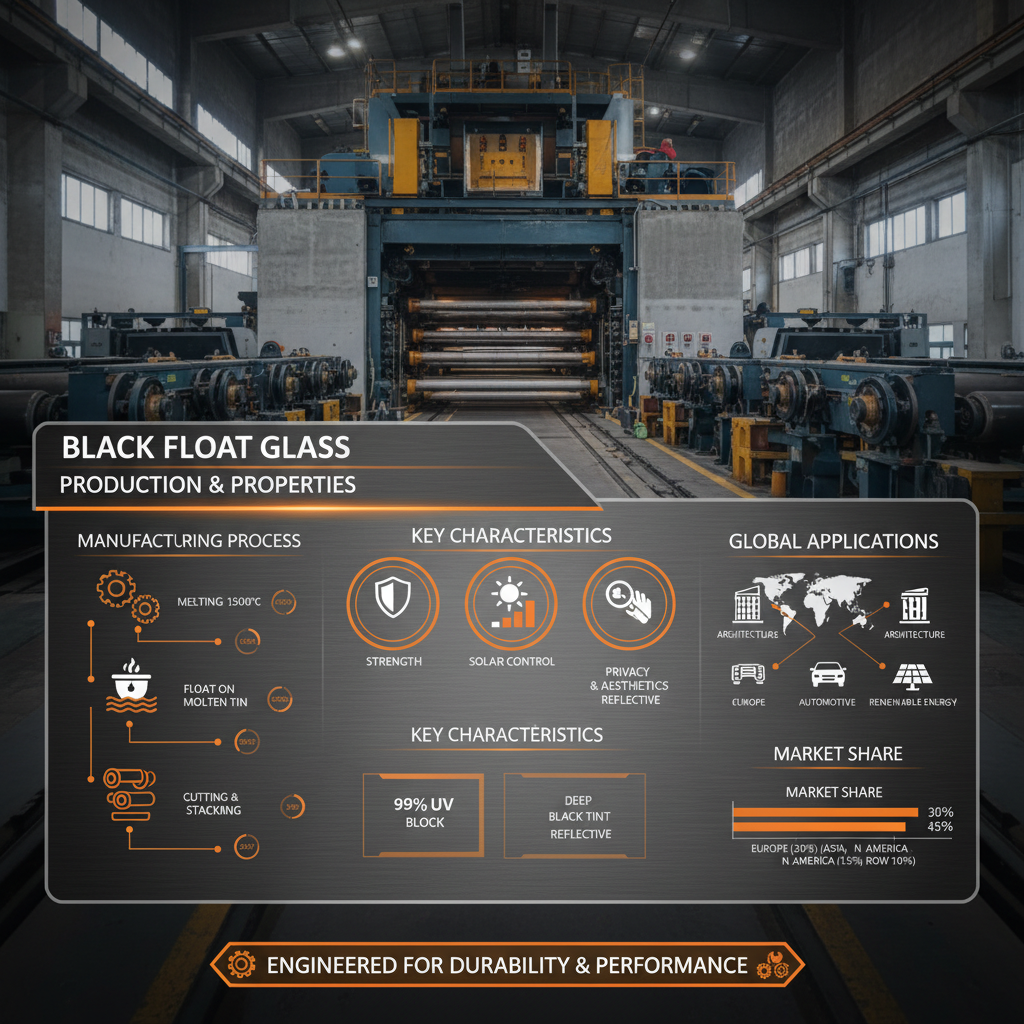 Exploring the Versatility and Benefits of Black Float Glass Applications