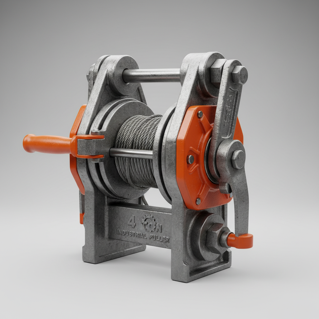 Optimizing Operations with a Robust 4 ton Cable Puller for Heavy Lifting