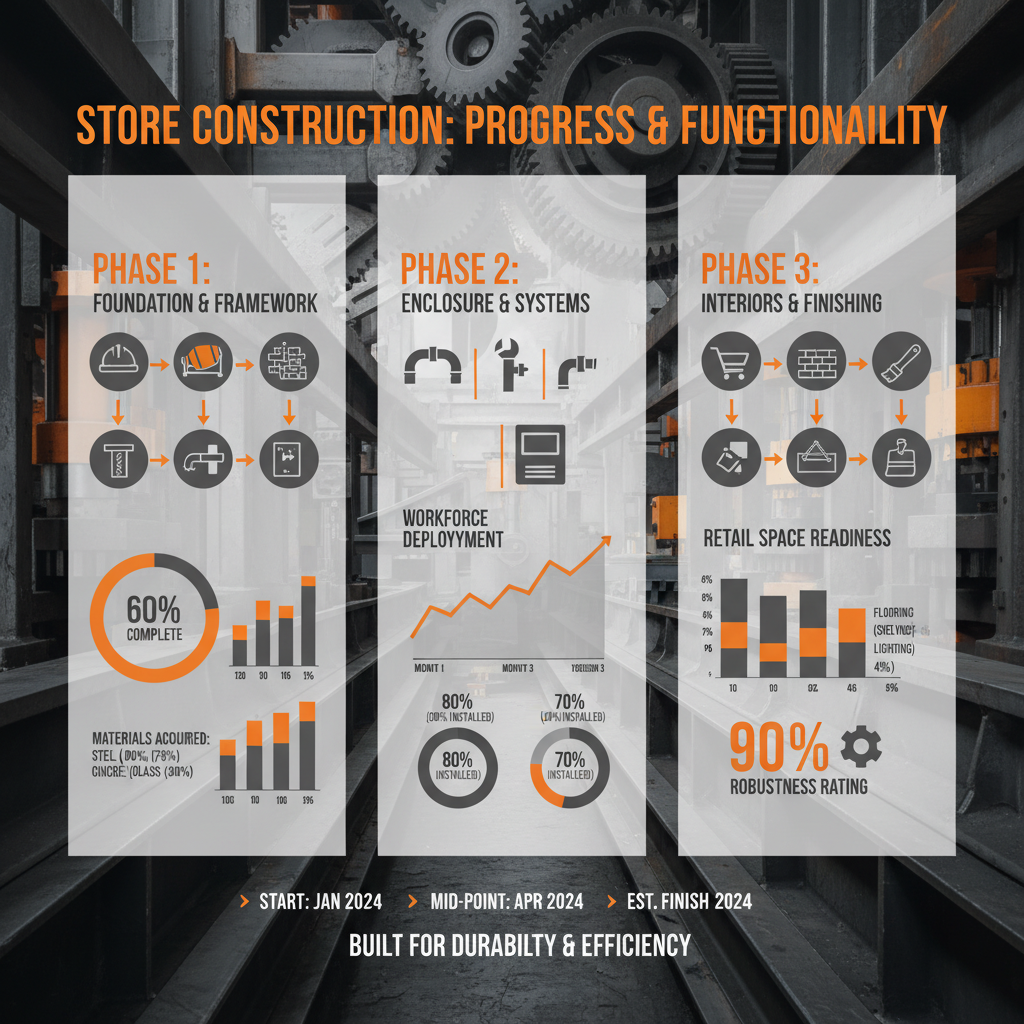 Advancements in Store Construction for Rapid and Sustainable Building Solutions