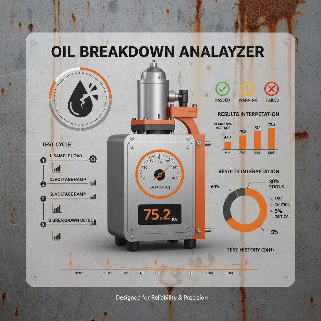 Reliable Oil Breakdown Tester Solutions for Enhanced Equipment Performance