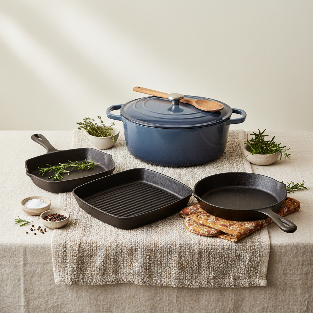 Exploring the Diverse Types of Cast Iron Cookware and Their Benefits