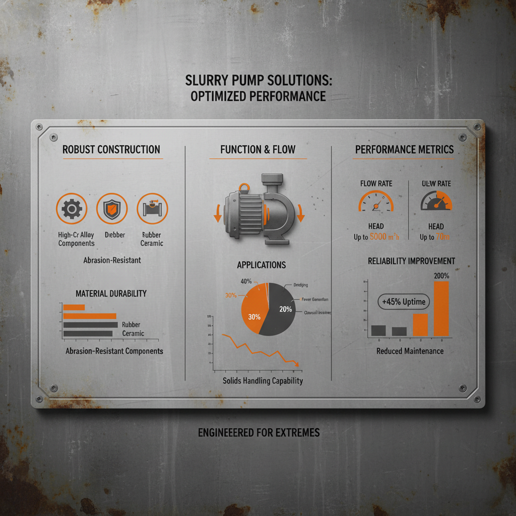 Optimized Slurry Pump Solutions for Efficient Fluid Transportation