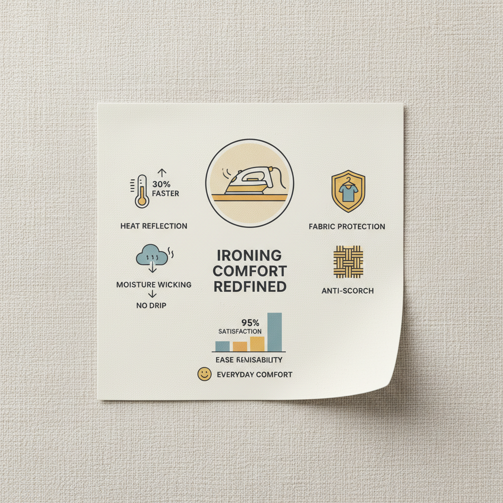 Optimizing Garment Care with a Quality Table Top Ironing Board Cover