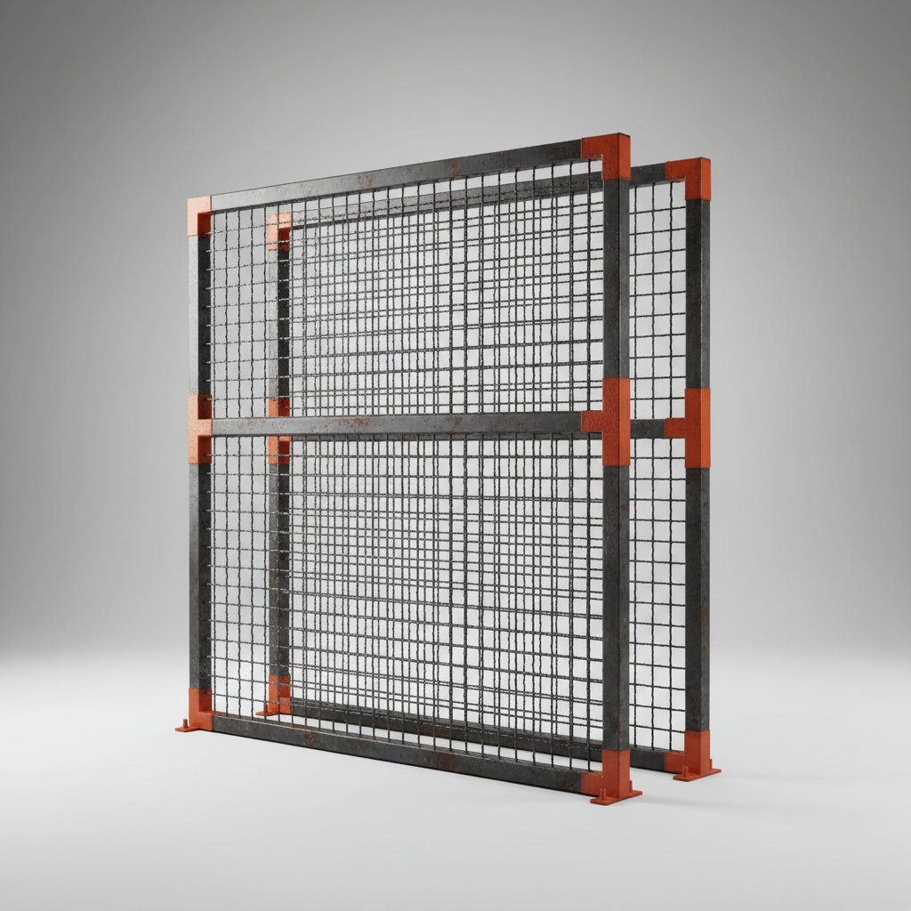 Robust Metal Mesh Fencing Panels for Security and Versatile Applications