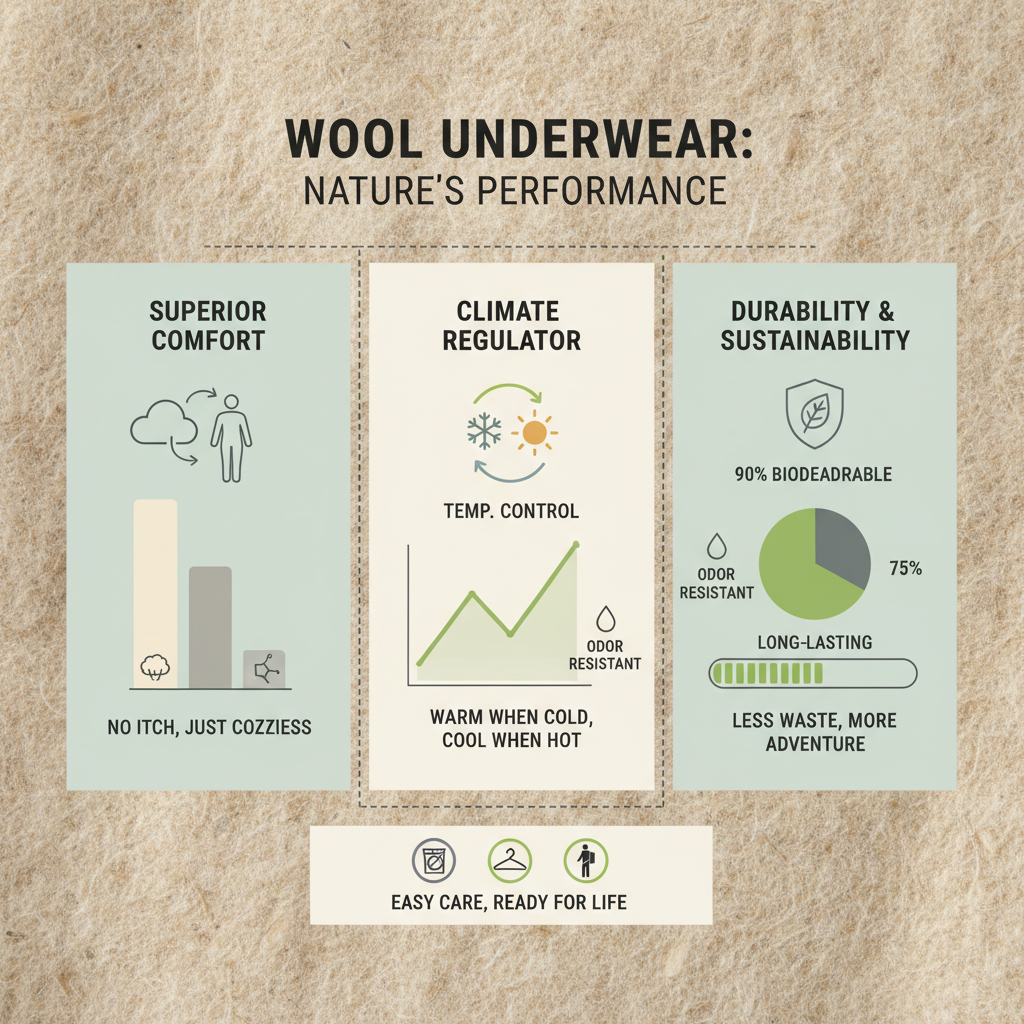 The Comfort and Performance of Wool Underwear A Comprehensive Guide