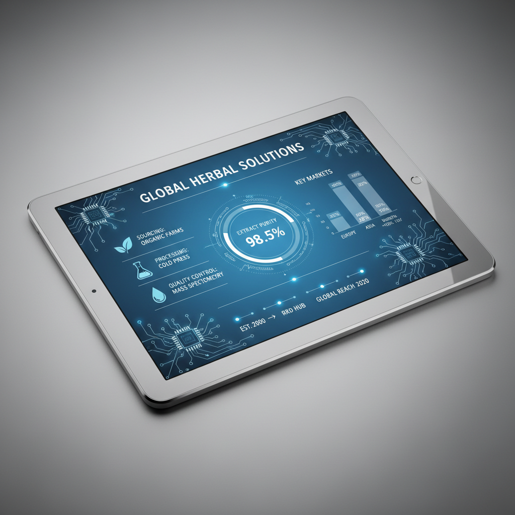 Partnering with a Leading Herb Extract Supplier for Quality and Innovation