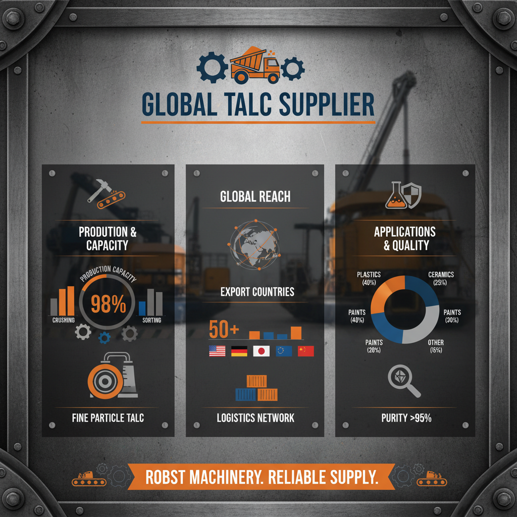 Choosing a Reliable Talc Supplier for Global Industry Needs