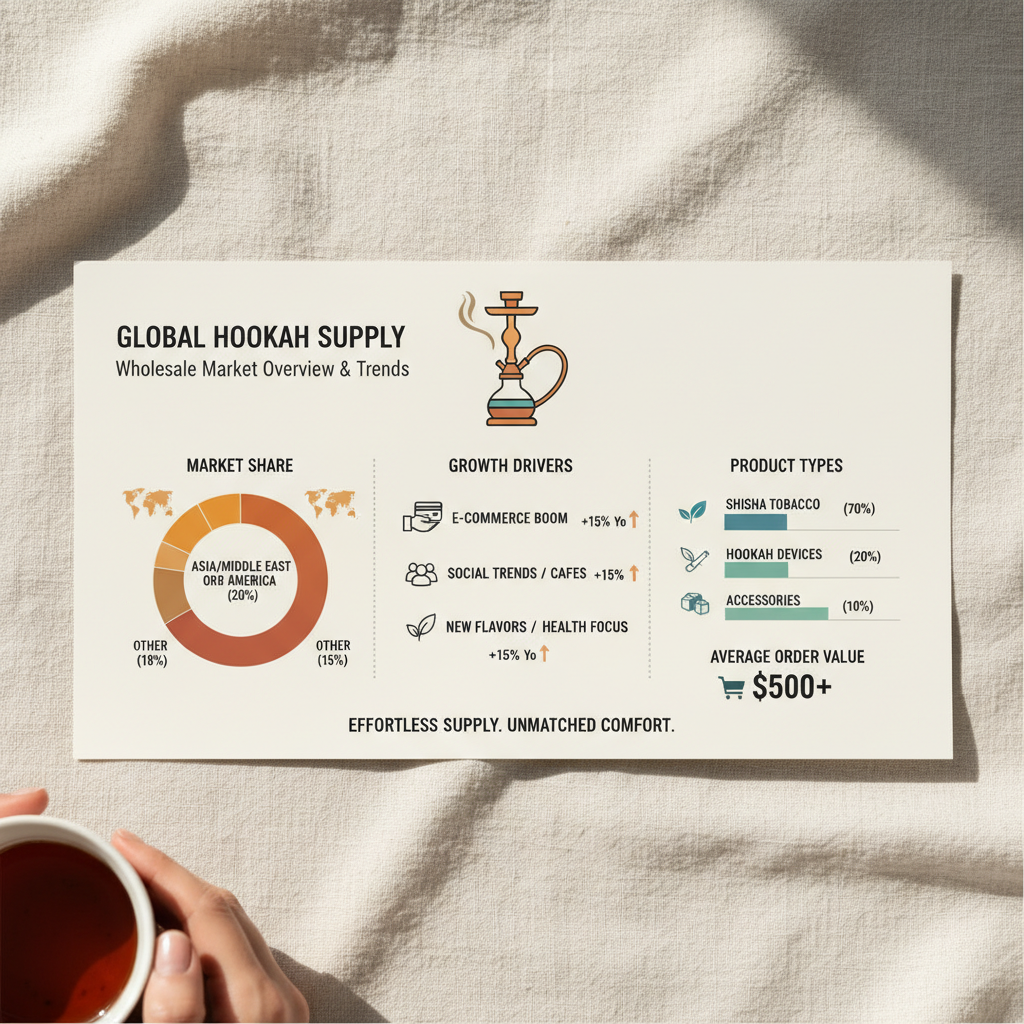 Navigating the Global Landscape of Hookah Wholesale and Market Trends