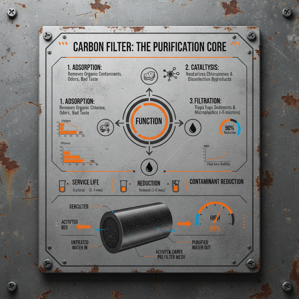 Understanding the Critical Function of Carbon Filter in Water Treatment