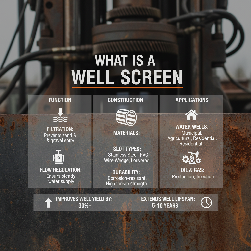 Understanding Well Screens What Is a Well Screen and Its Importance