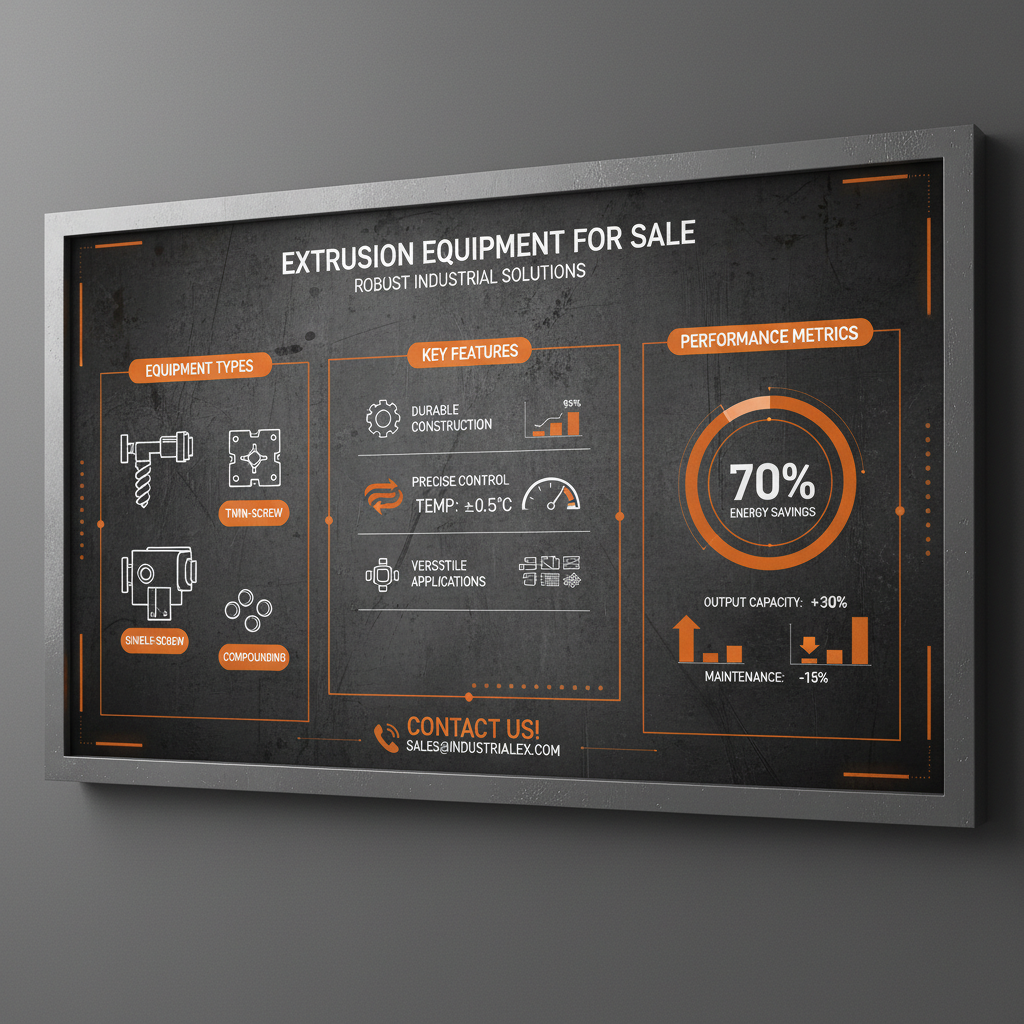 Comprehensive Guide to Extrusion Equipment for Sale and Industry Trends