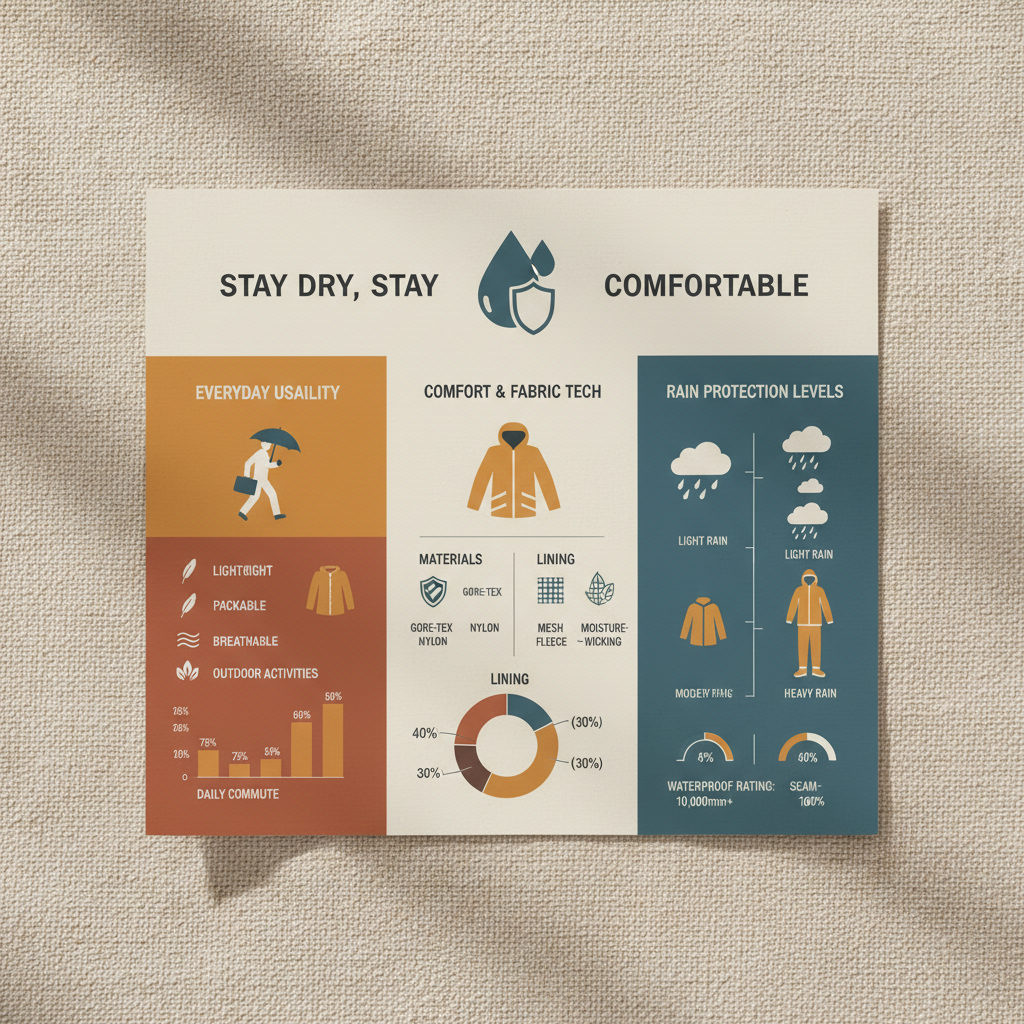 Comprehensive Guide to Mens Rain Gear for Optimal Weather Protection