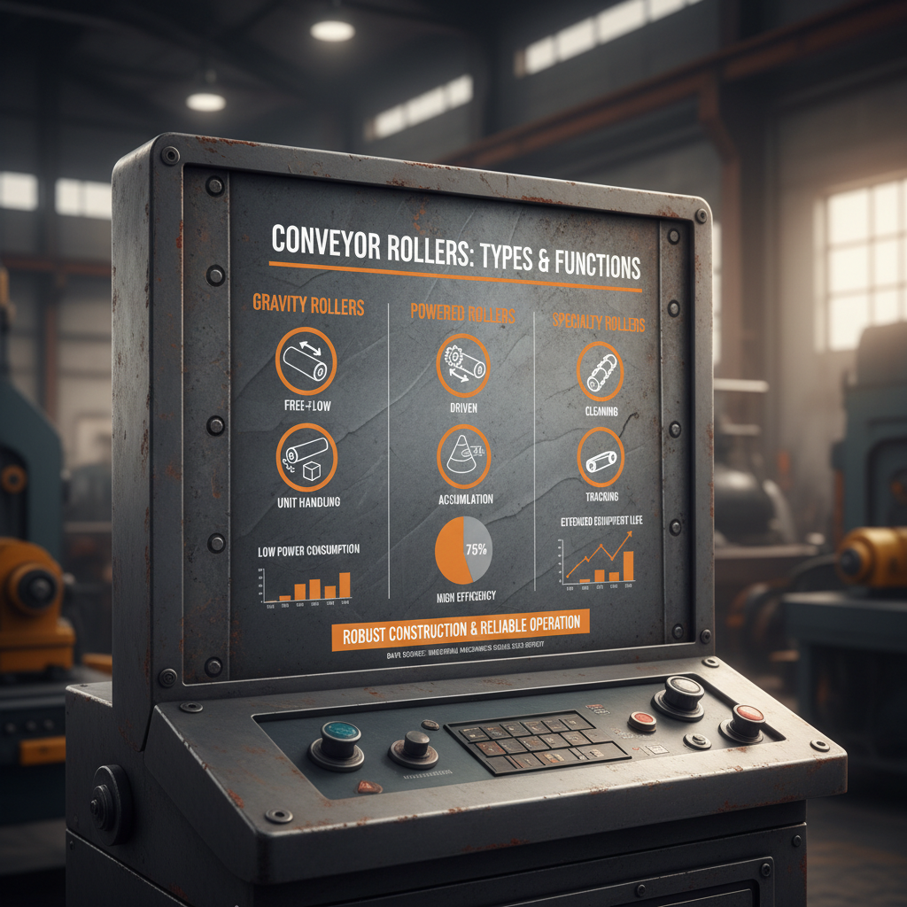 Understanding the Diverse Types of Rollers in Conveyor Systems for Optimized Performance