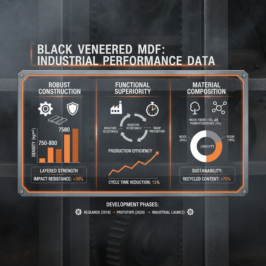 Exploring the Versatility and Growing Demand for Black Veneered MDF