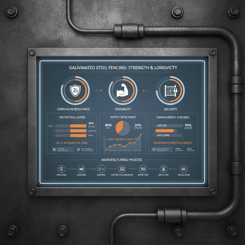 Exploring the Durability and Versatility of Galvanised Steel Fencing Solutions