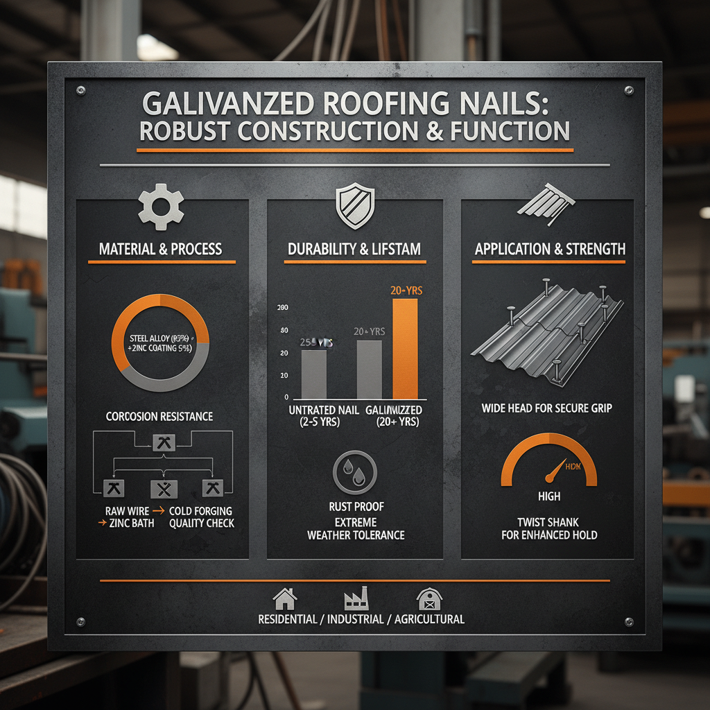 The Vital Role of Galvanised Roofing Nails in Modern Construction