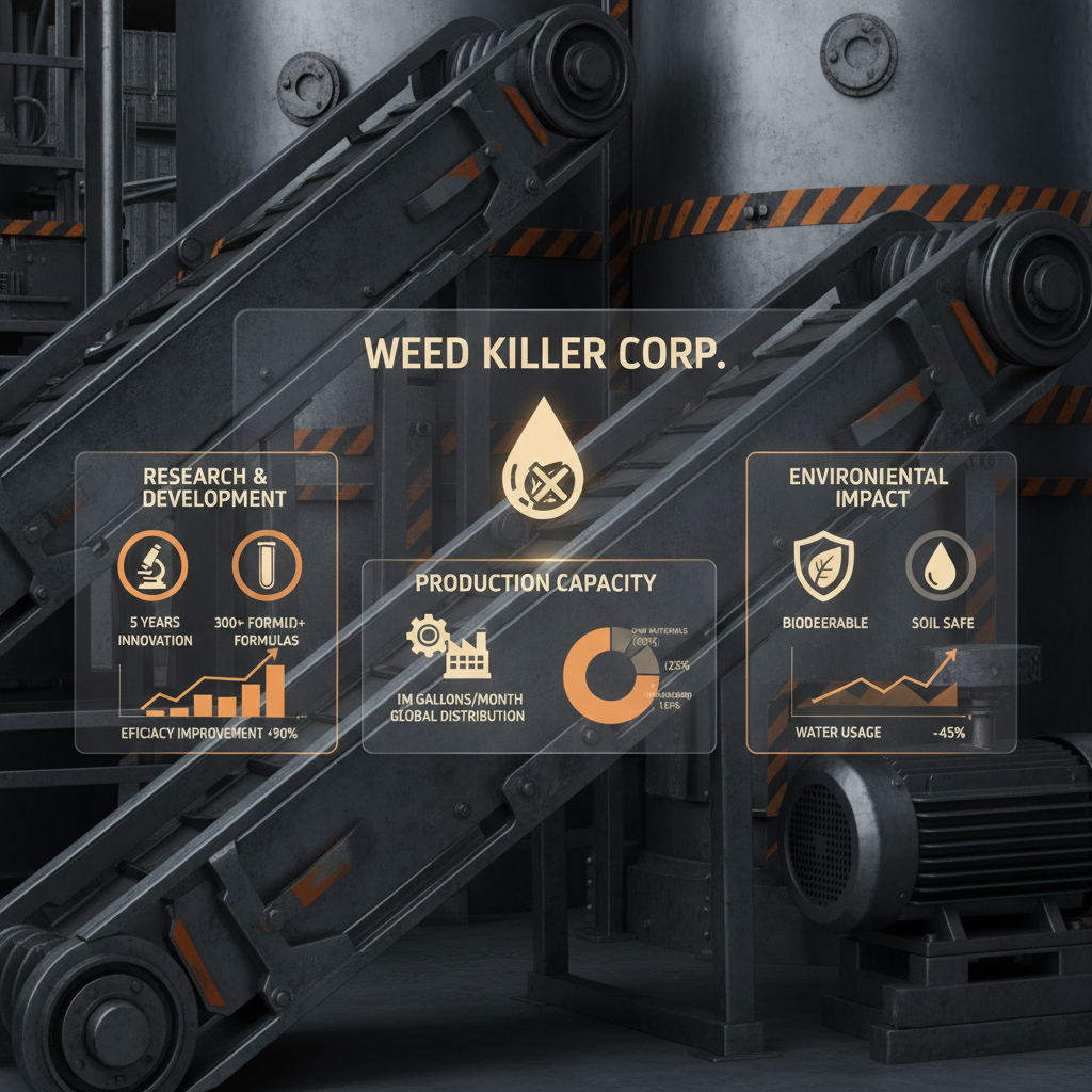 Advancing Agricultural Productivity The Role of a Leading weed killer company