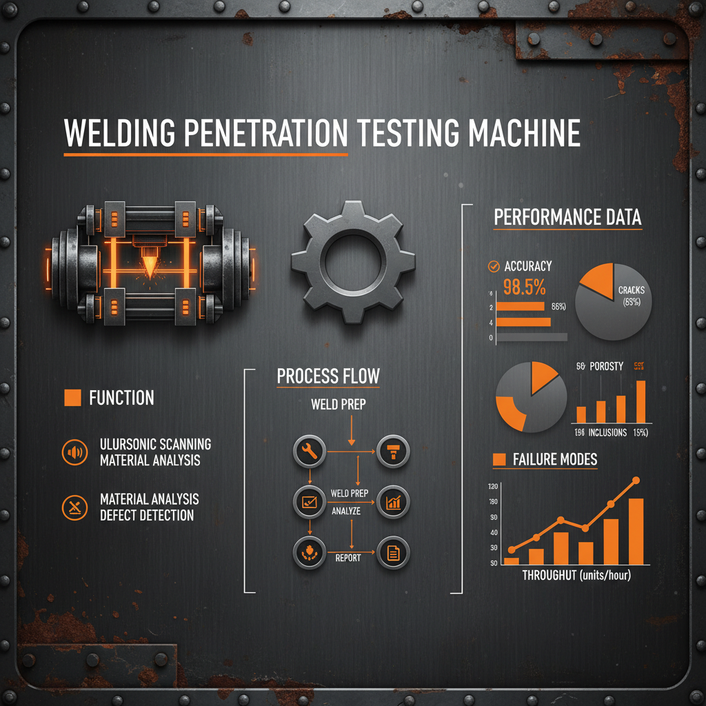 Advancements in Welding Penetration Testing Machine for Enhanced Structural Integrity