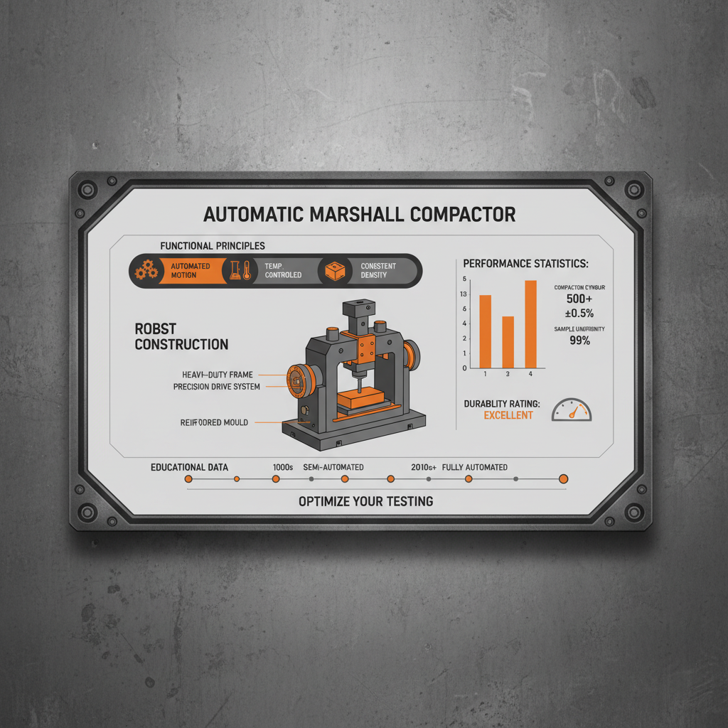 Automatic Marshall Compactor