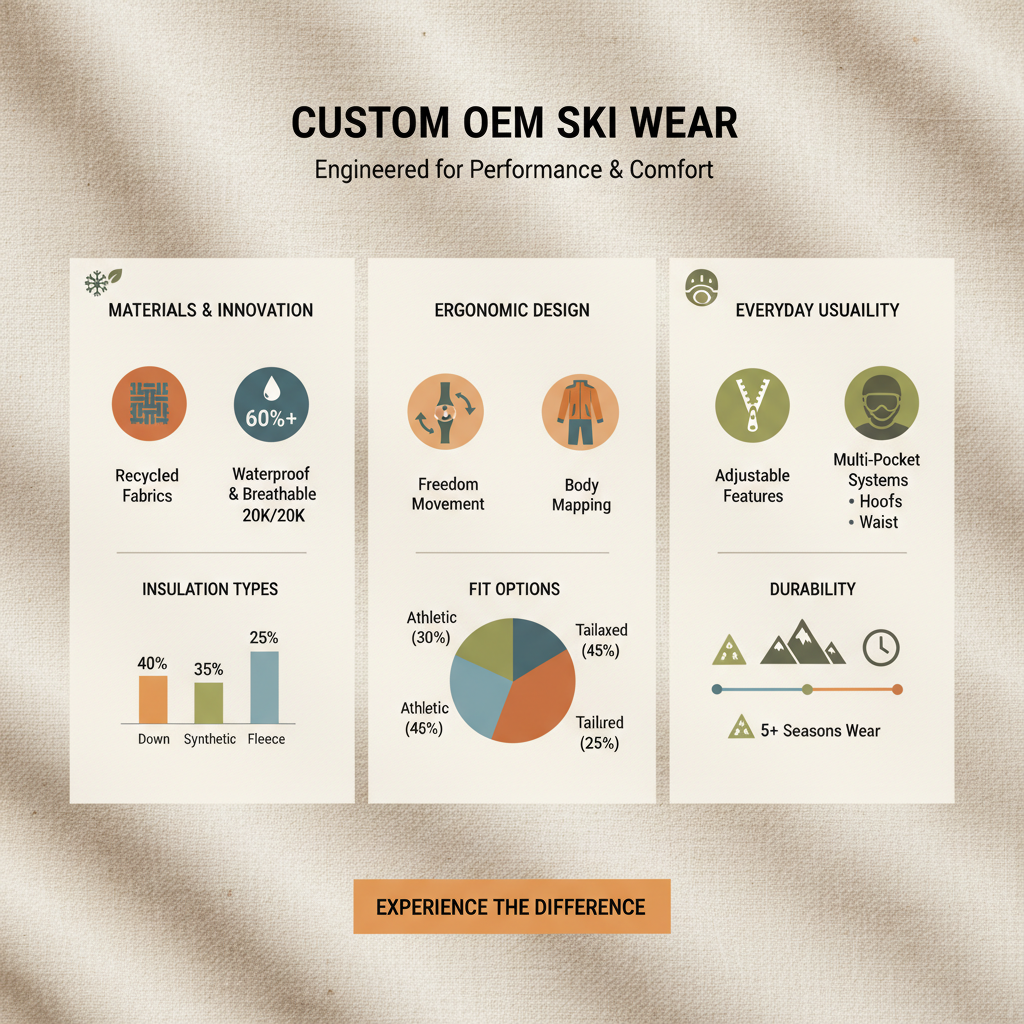 Custom OEM Ski Wear