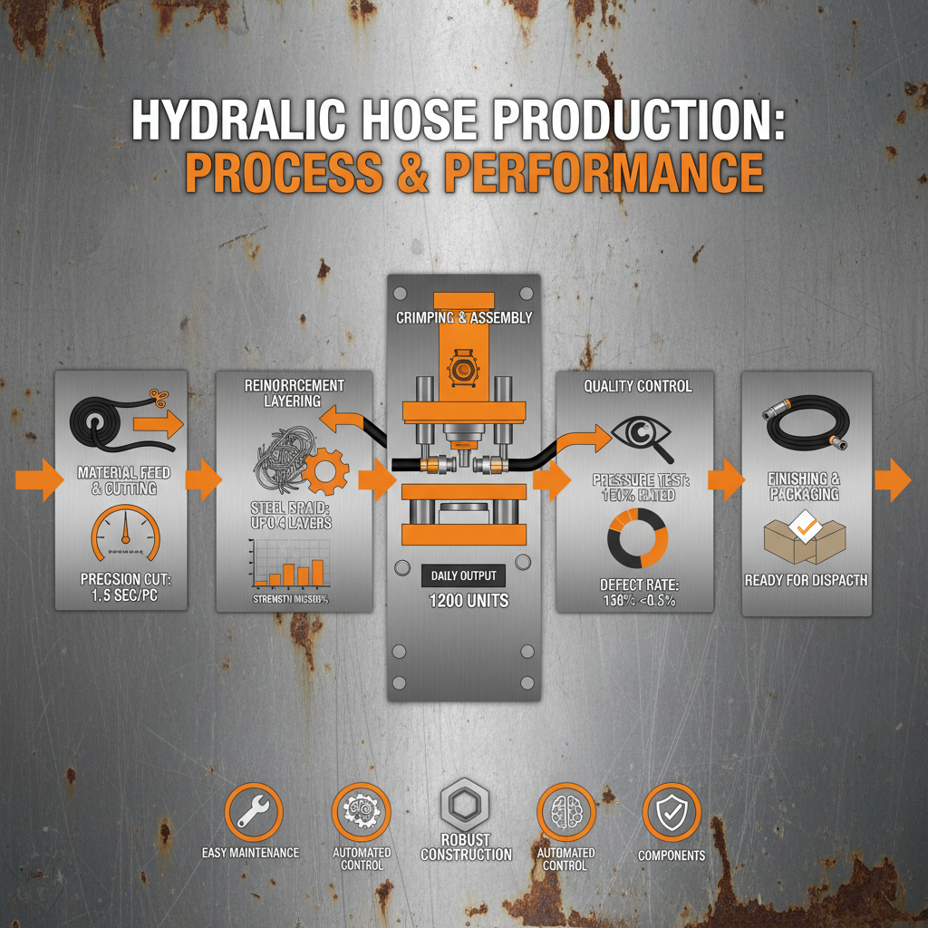 hydraulic hose making machine