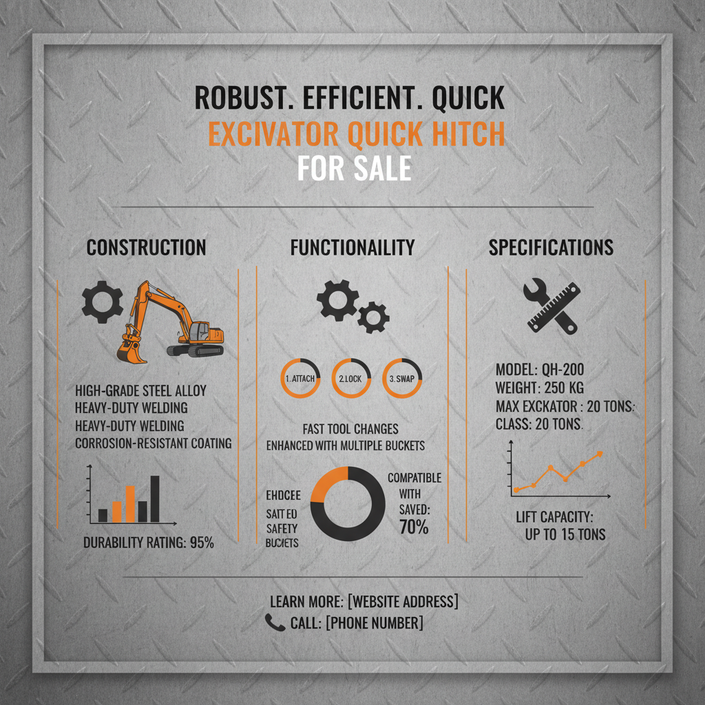 excavator quick hitch for sale