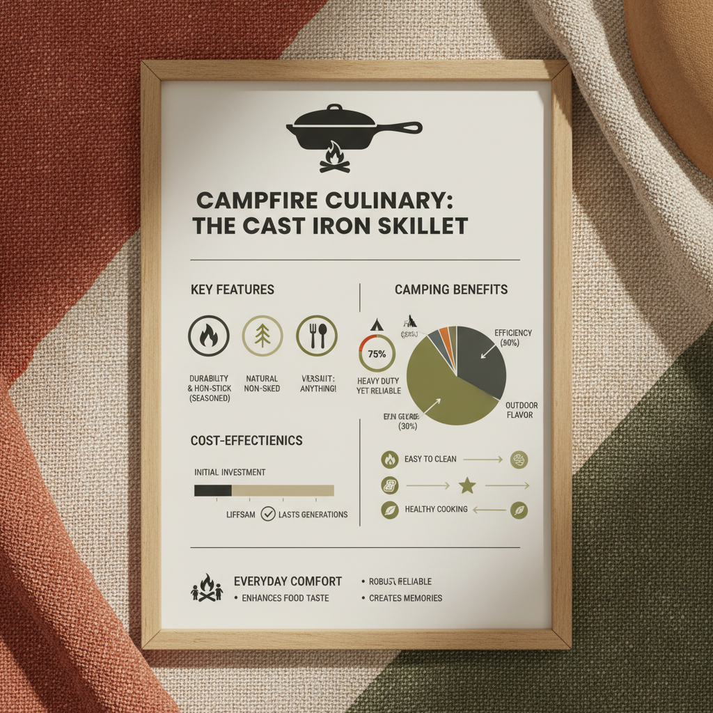 cast iron skillet for camping