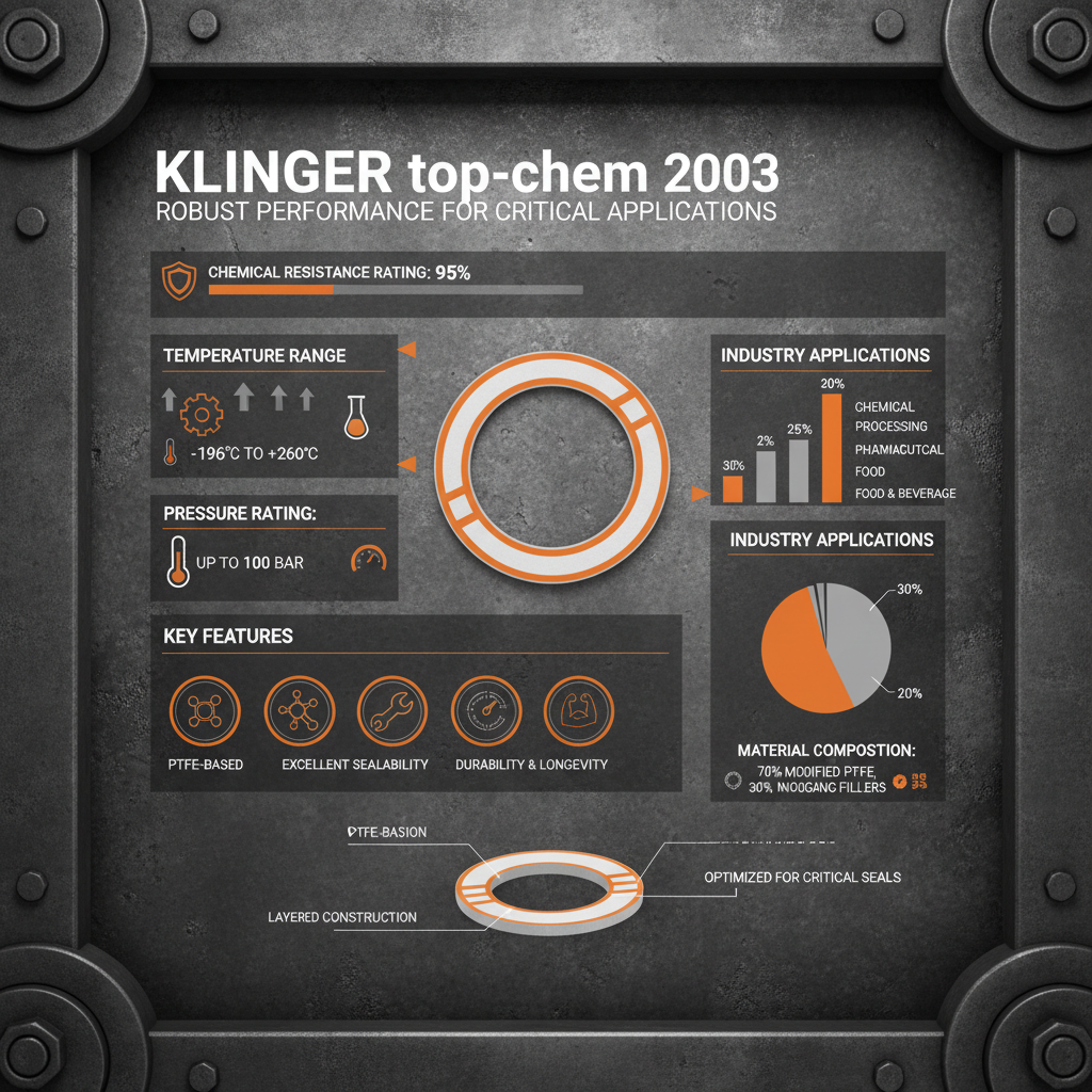KLINGER top-chem 2003 gasket