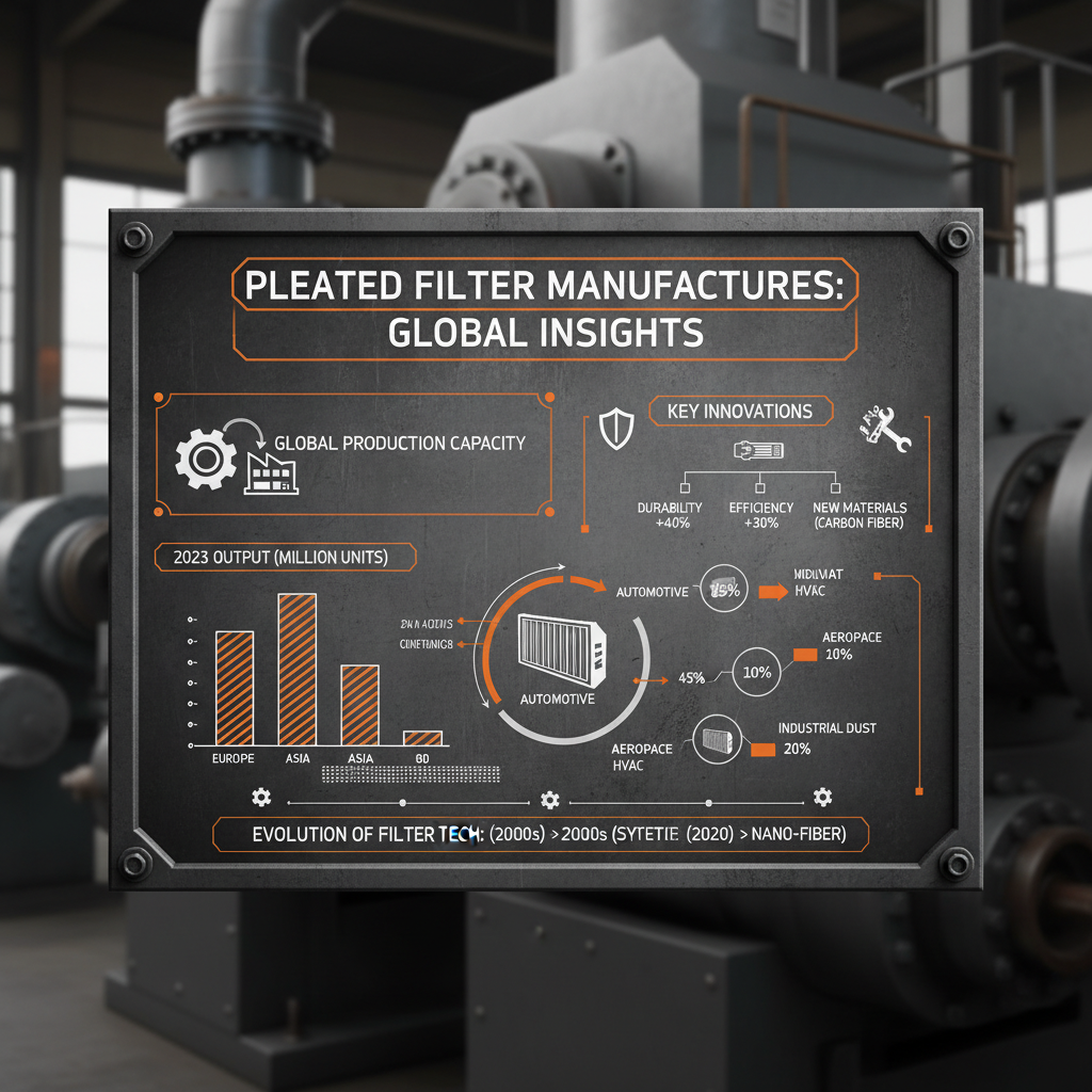 Comprehensive Guide to Pleated Filter Manufacturers and Their Innovations