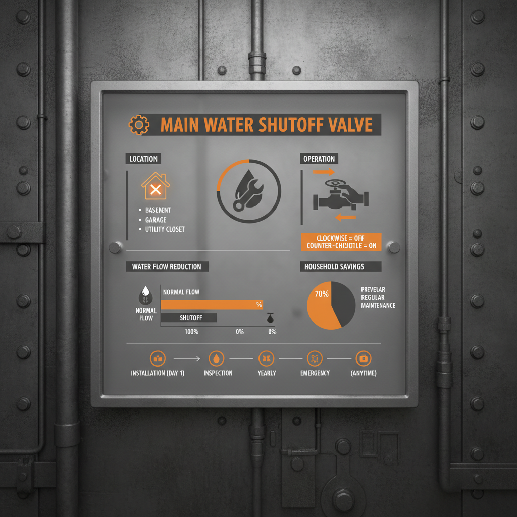 Essential Guide to Main Water Shutoff Valve Functionality and Maintenance