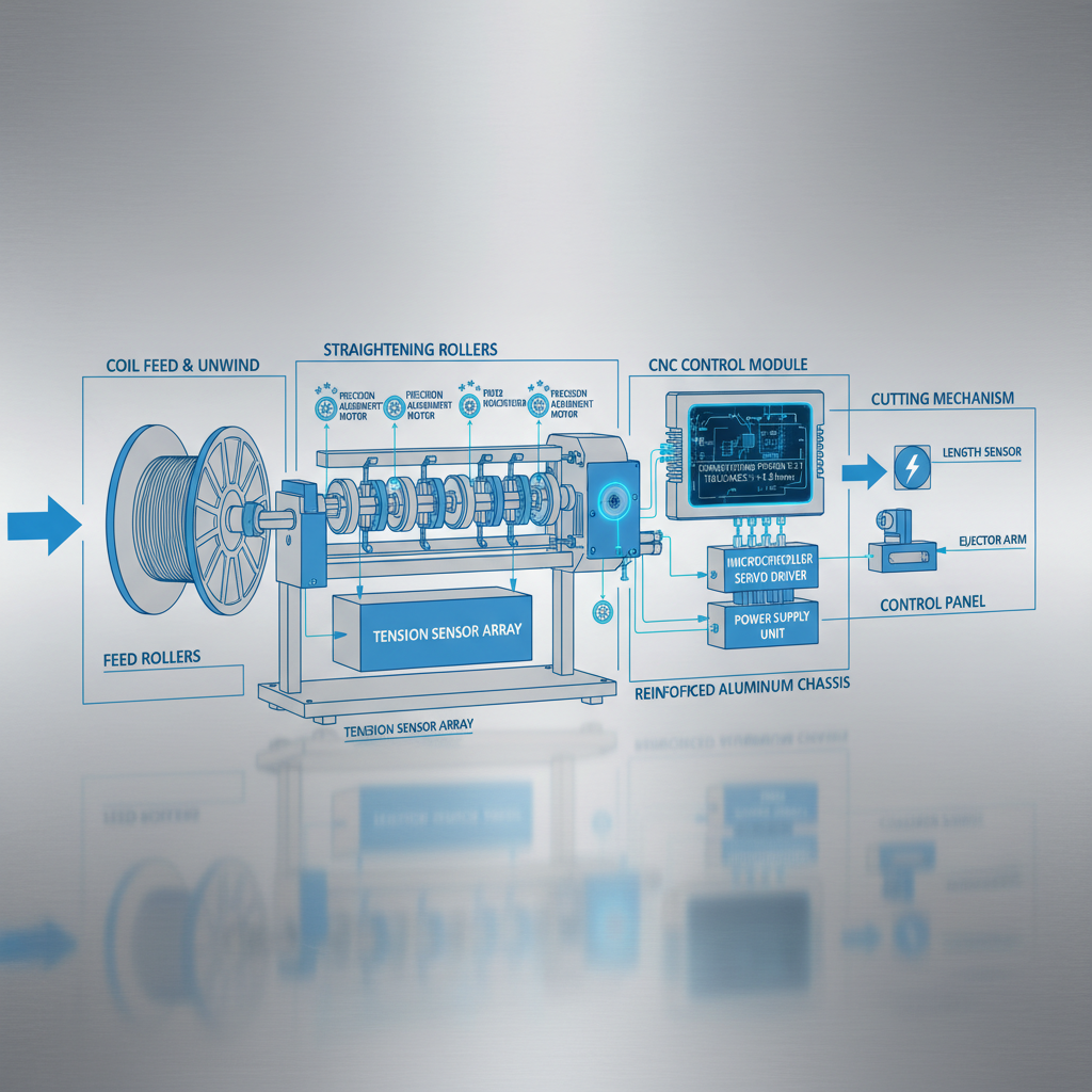 Advanced CNC Coil Straightening Machine for Enhanced Metal Processing Efficiency