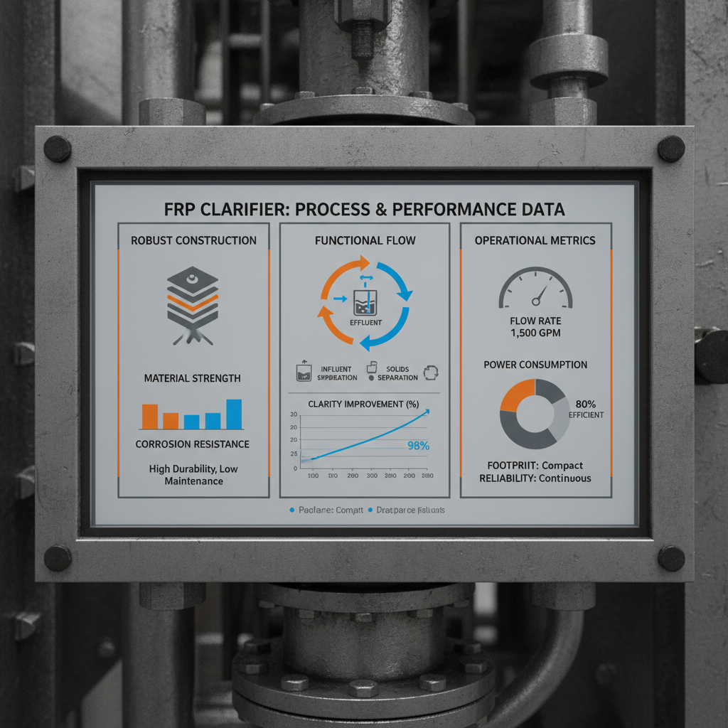Advancing Infrastructure Solutions with Innovative frp clarifier Technology