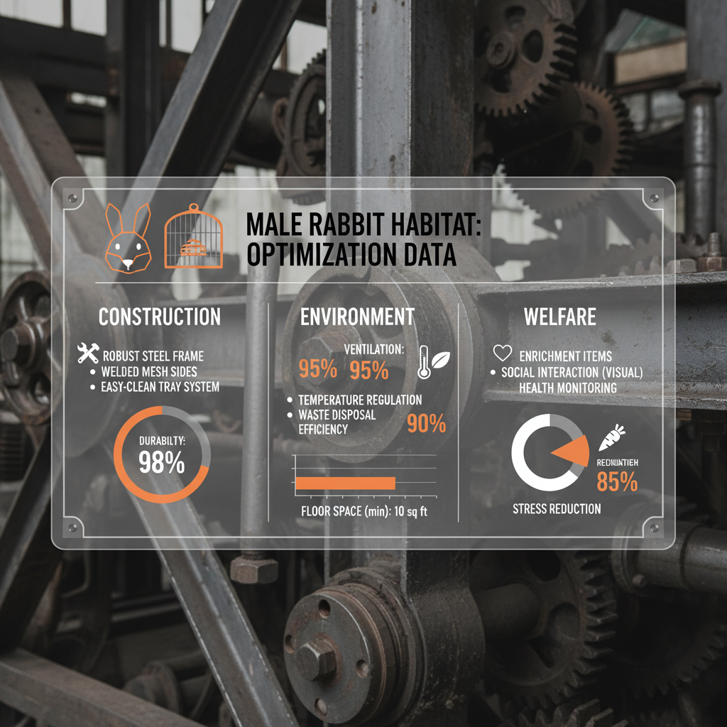 Optimizing Male Rabbit Cage Systems for Enhanced Breeding and Farm Productivity