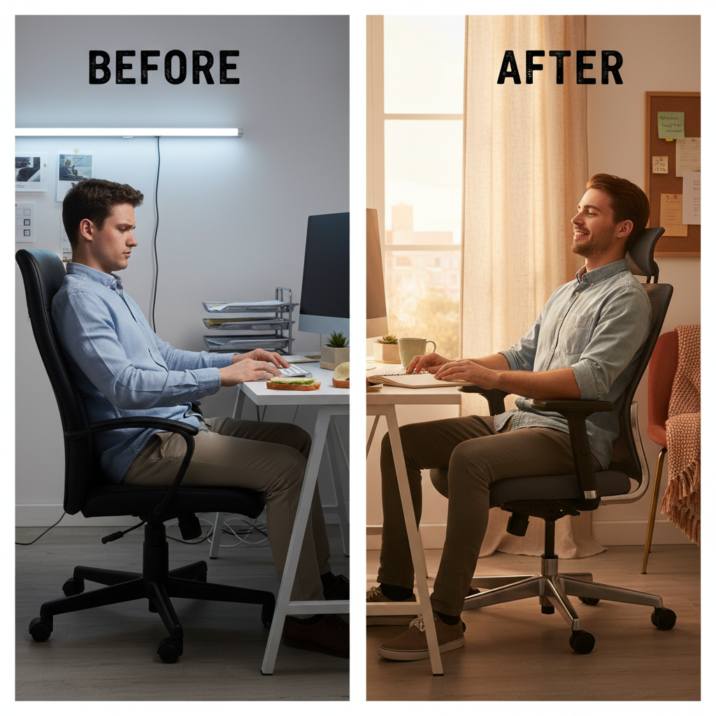 Boost Productivity with a Mesh Ergonomic High Back Manager Office Chair