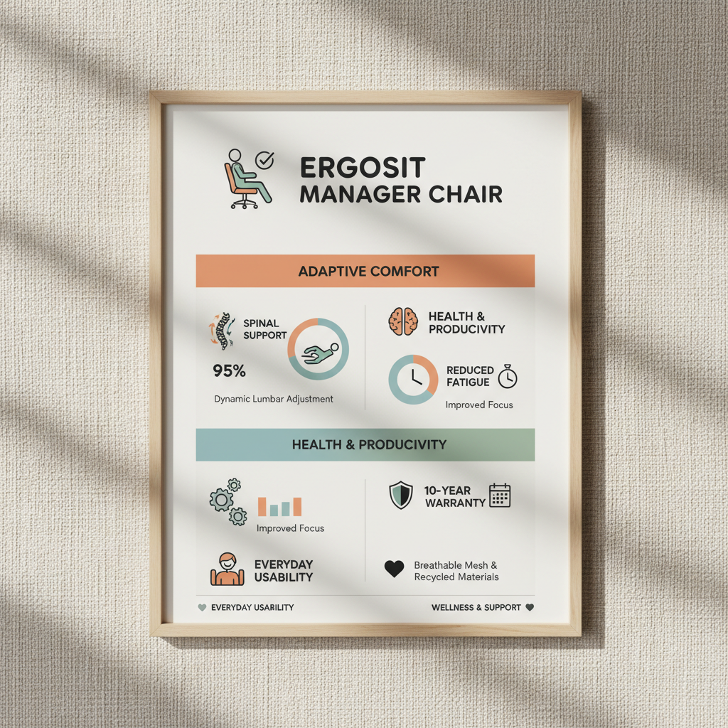 Boost Productivity with a Mesh Ergonomic High Back Manager Office Chair