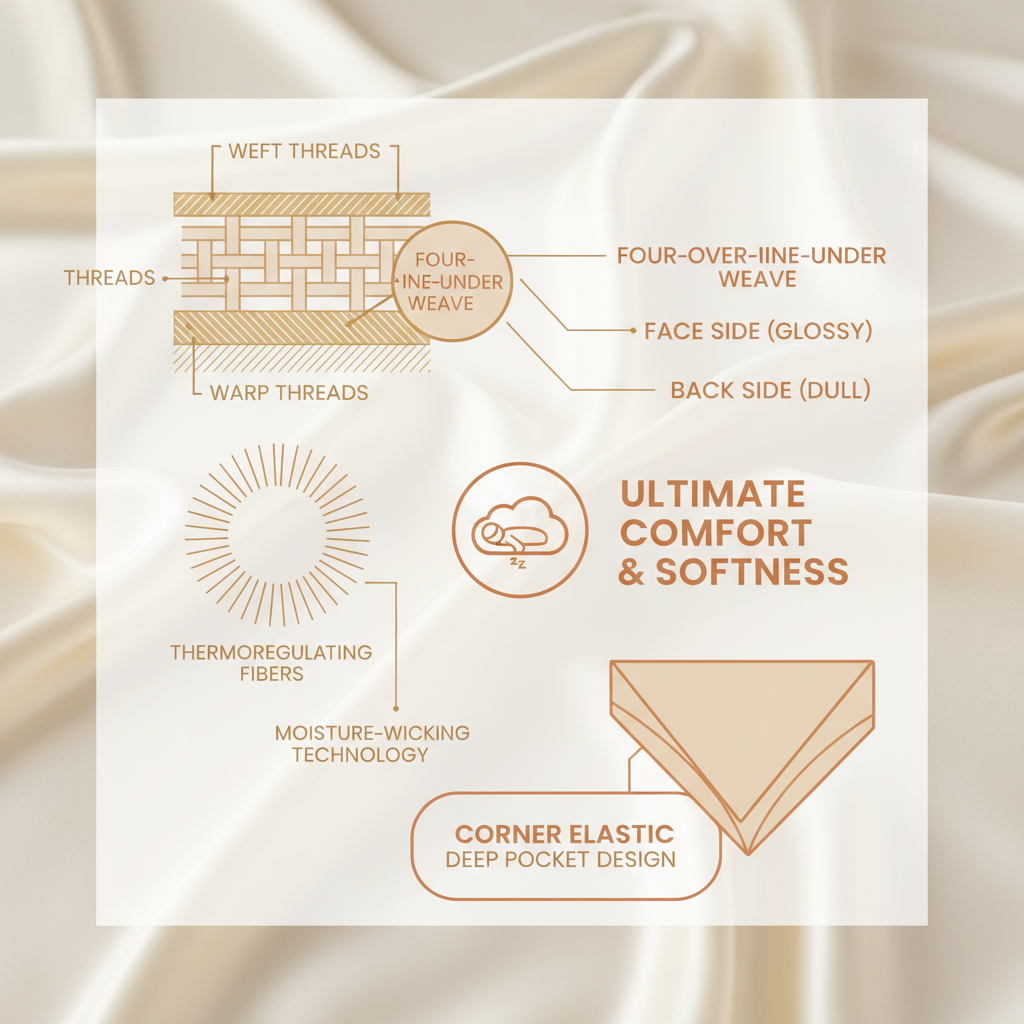 Luxurious Satin Sheets A Global Trend for Comfort and Quality Sleep