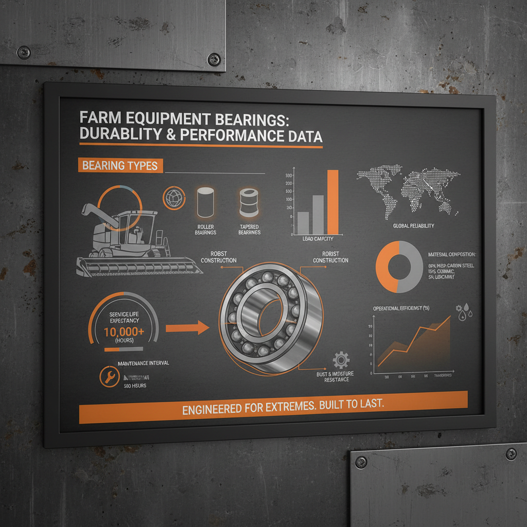 Optimizing Agricultural Machinery Performance with Durable Farm Equipment Bearings