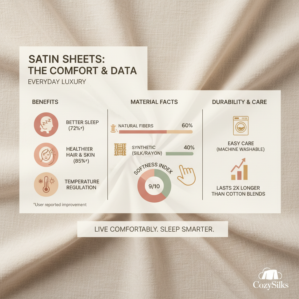 Luxurious Satin Sheets A Global Trend for Comfort and Quality Sleep
