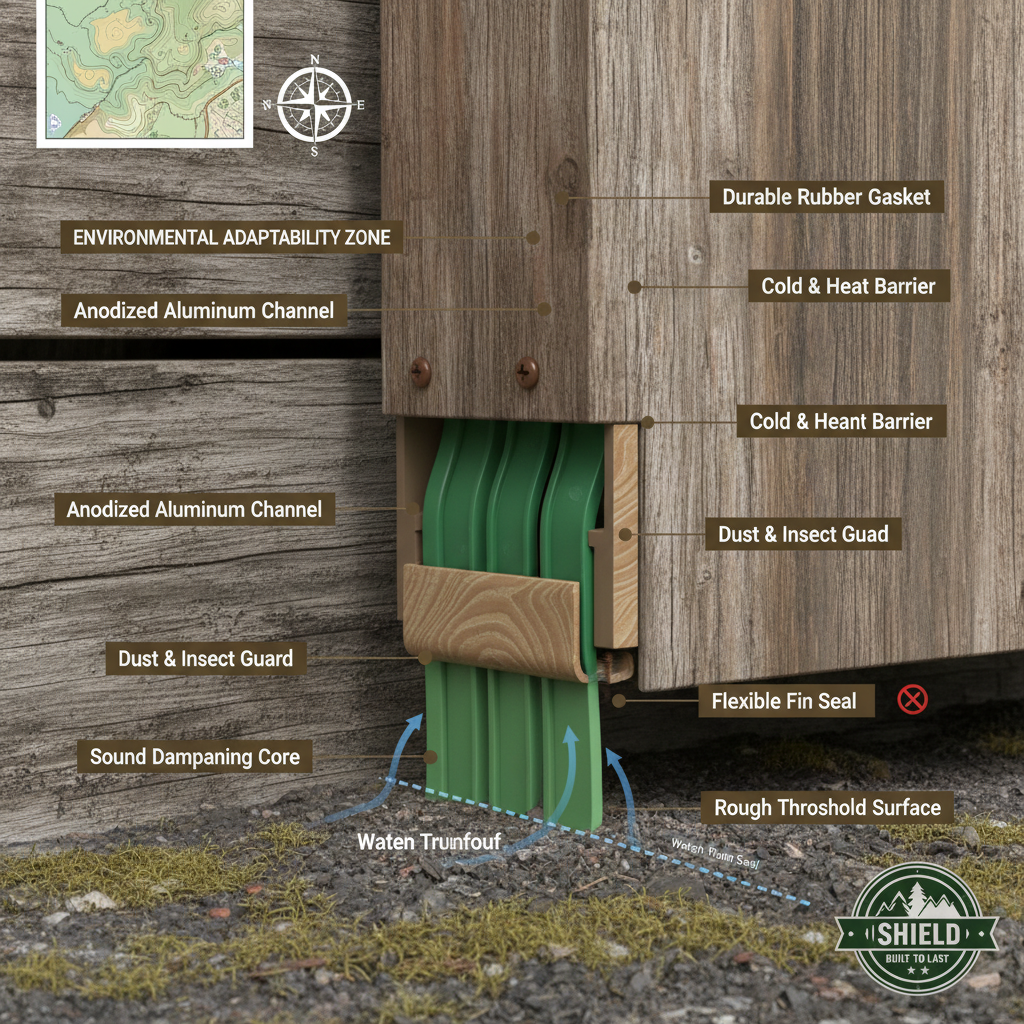 Enhancing Building Efficiency with a Reliable exterior door bottom seal strip