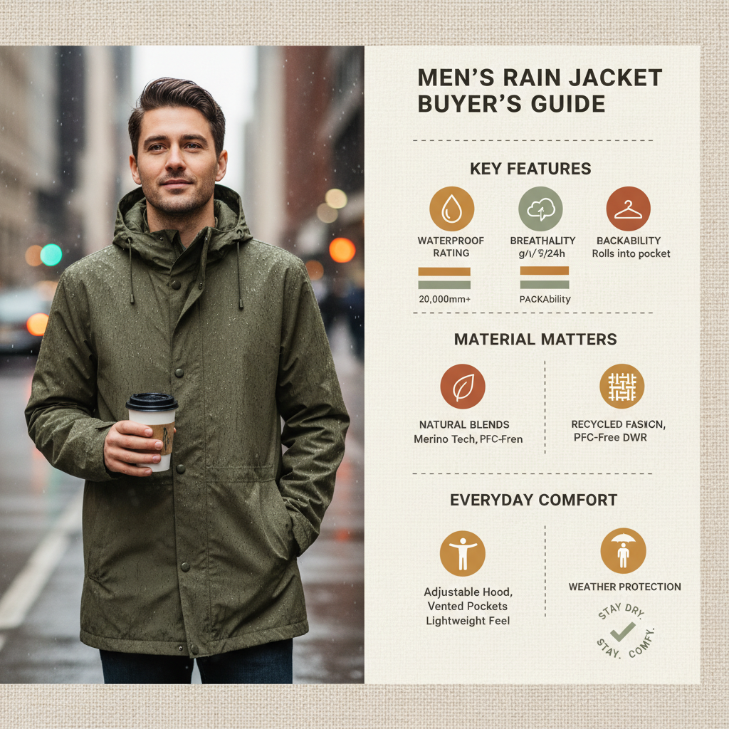 Find the Best Buy Mens Rain Jacket for Ultimate Weather Protection