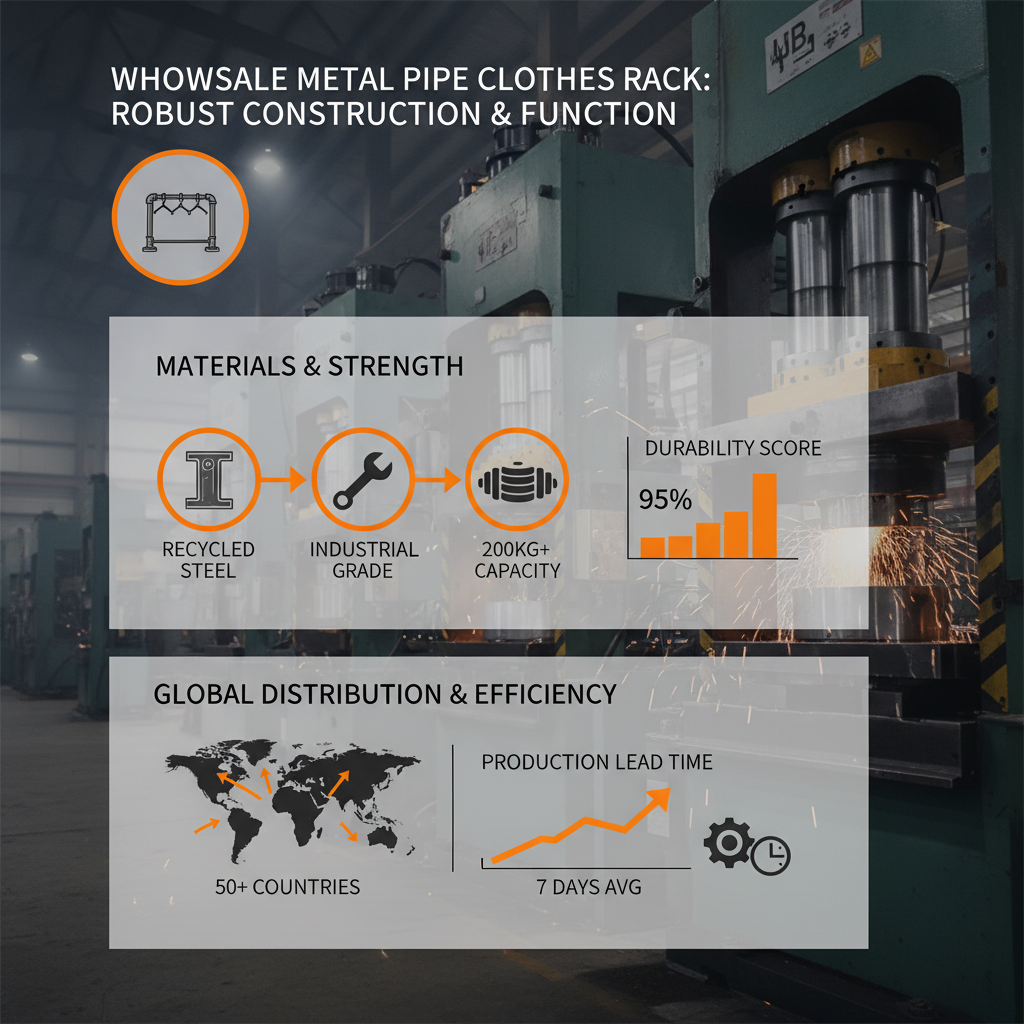 Affordable Wholesale Metal Pipe Clothes Rack Solutions for Retail and Storage