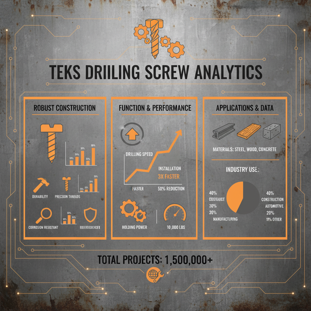 Exploring the Versatility and Applications of teks drilling screw in Modern Industries
