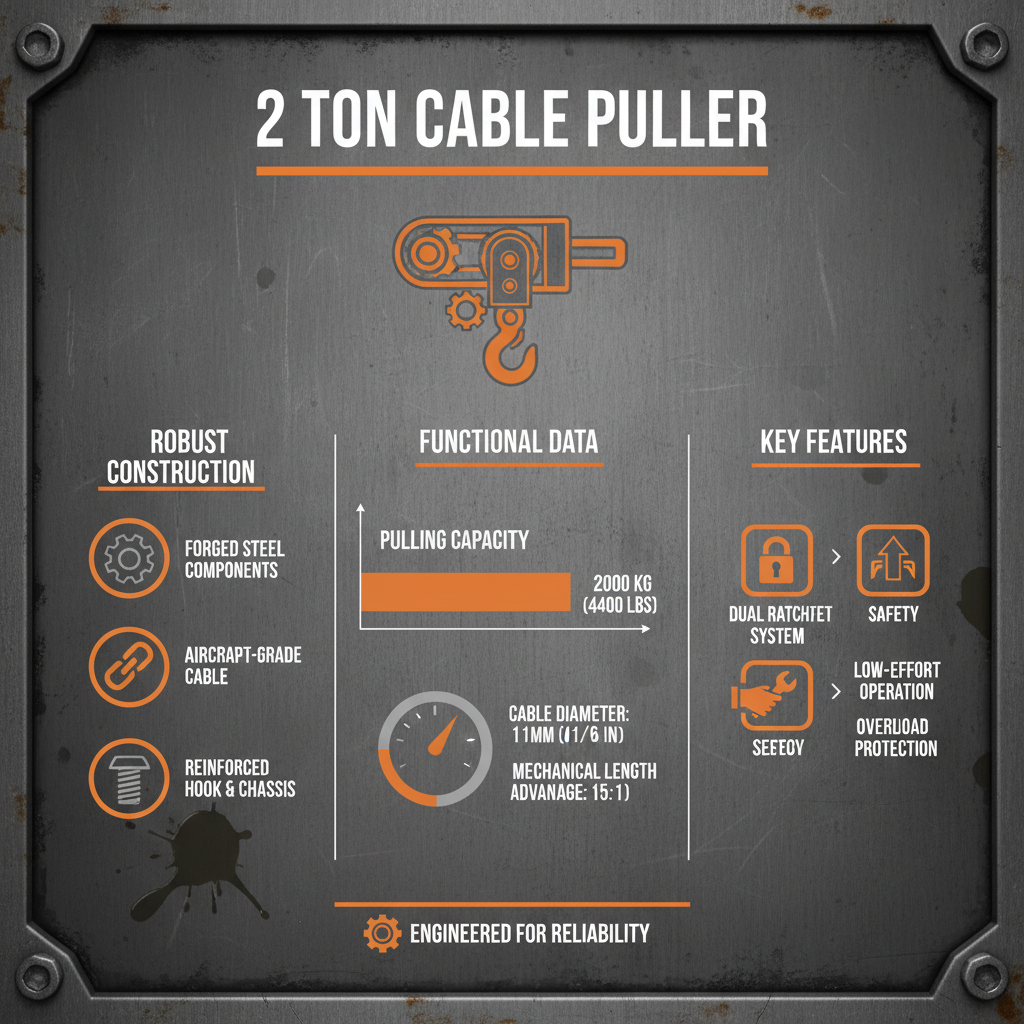 Essential Guide to 2 ton Cable Puller Applications and Safe Operation
