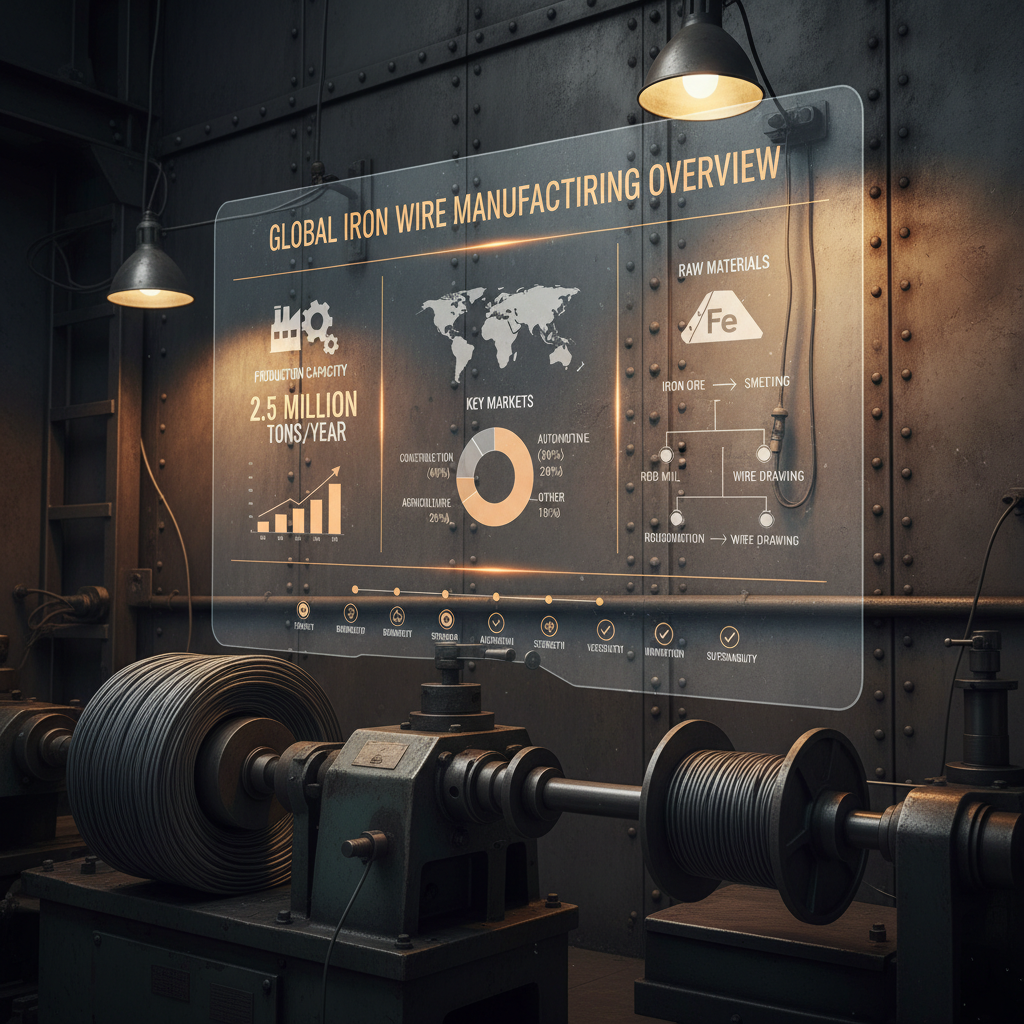 The Vital Role of an Iron Wire Manufacturer in Modern Industry