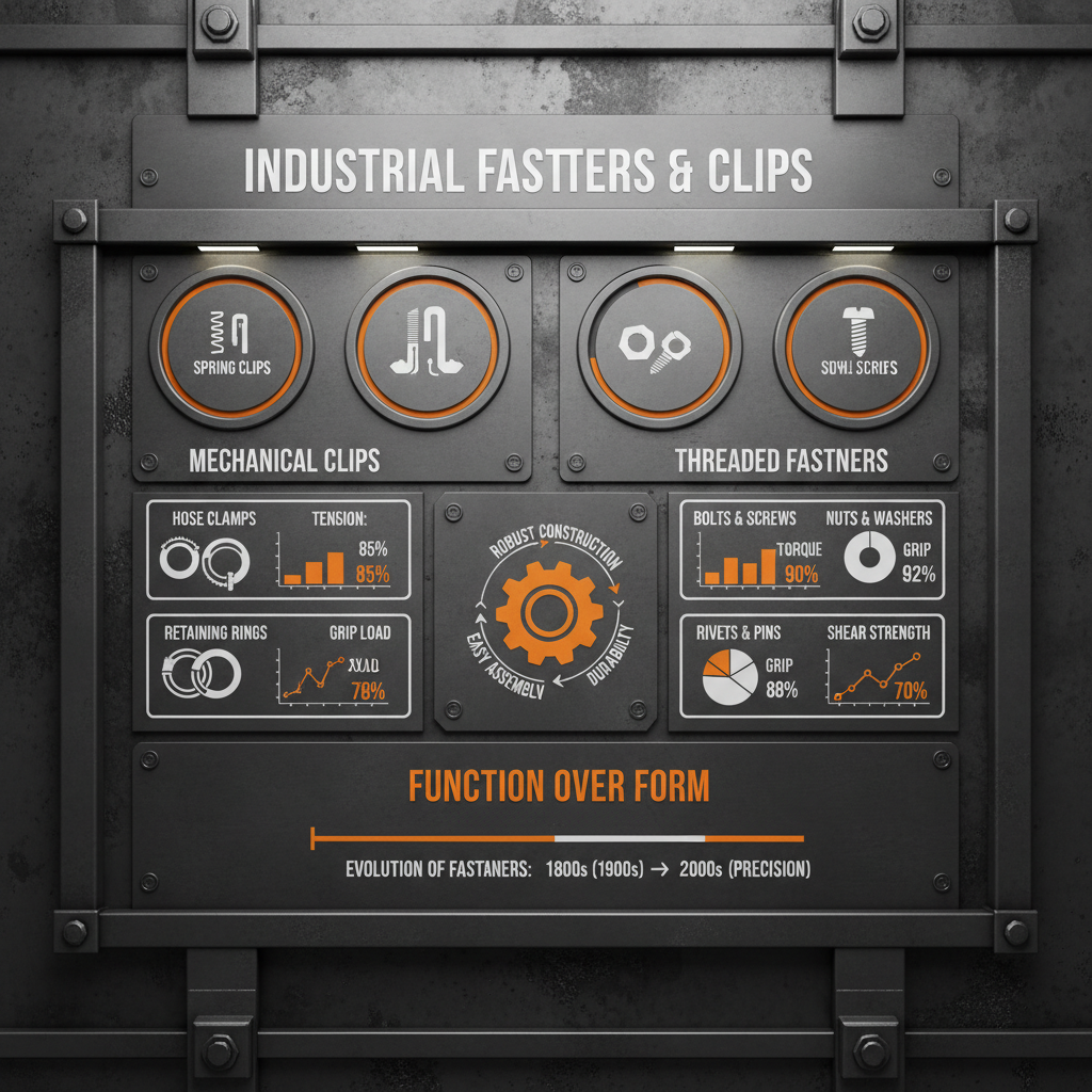 Exploring Diverse Types of Clips and Fasteners for Modern Industries