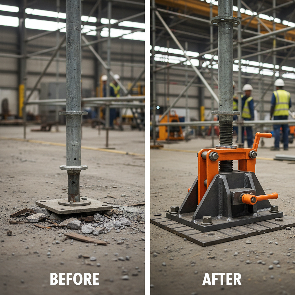 Essential Adjustable Base Plate for Scaffolding Solutions and Safety Standards