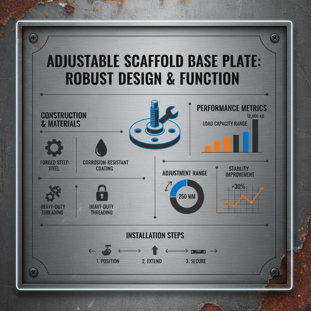 Essential Adjustable Base Plate for Scaffolding Solutions and Safety Standards