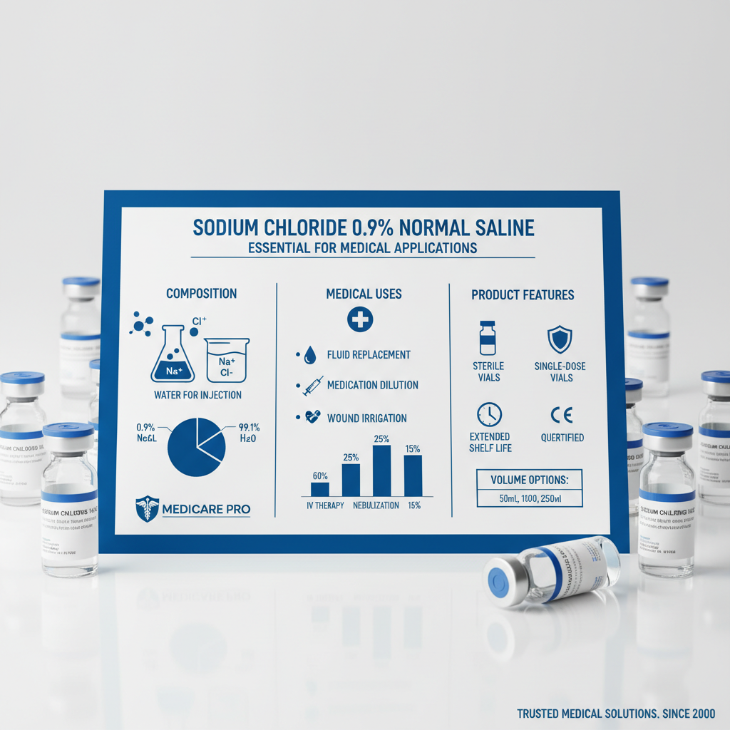 Comprehensive Guide to Sodium Chloride 0.9 Normal Saline Vials and Their Applications