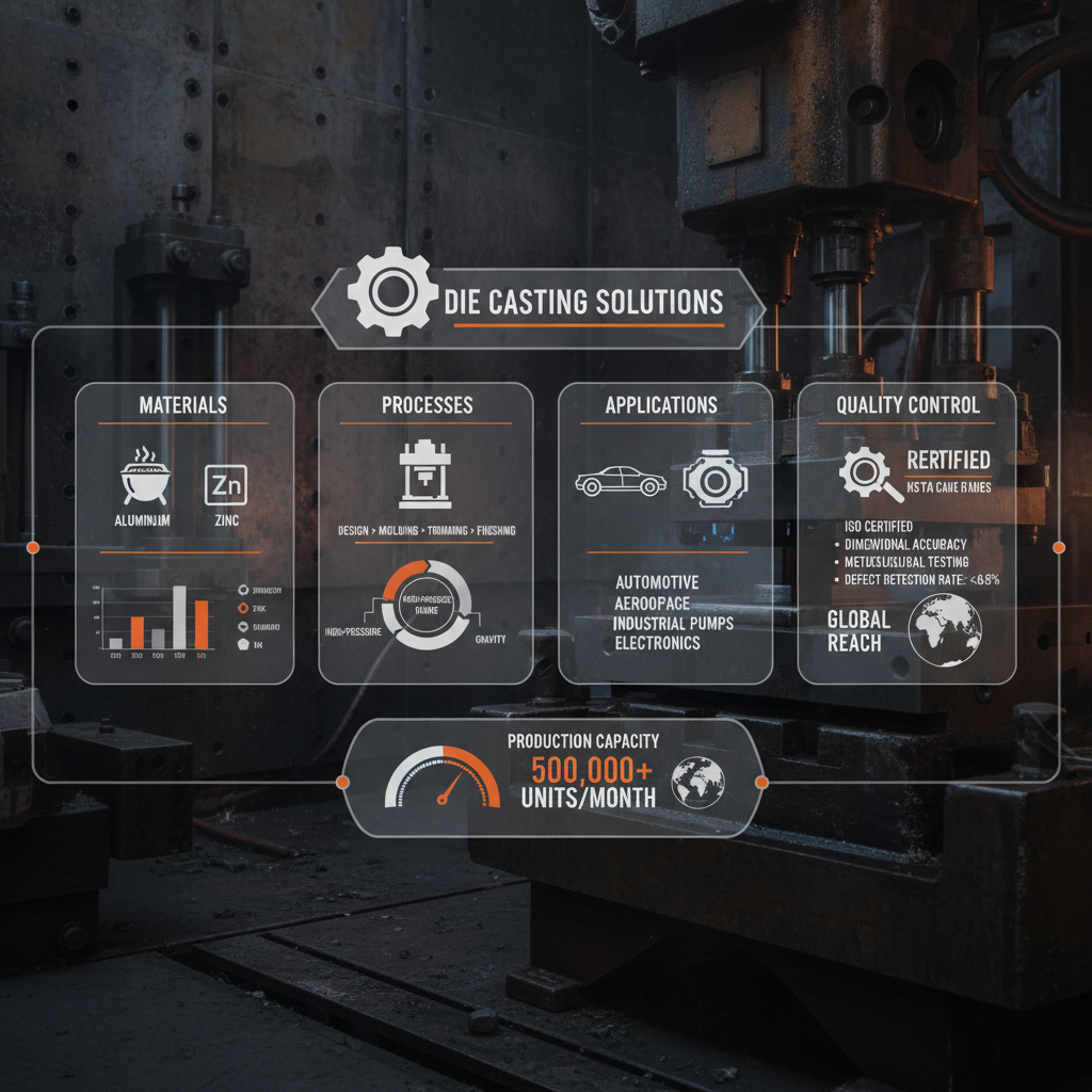Expert Die Casting Parts Supplier for Precision Metal Components