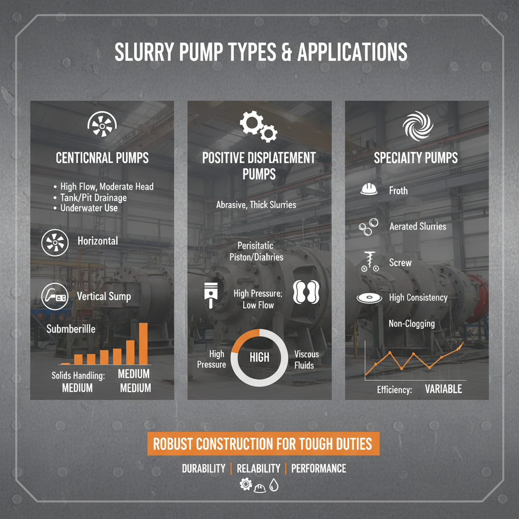 Exploring Diverse Slurry Pump Types for Industrial Efficiency and Reliability